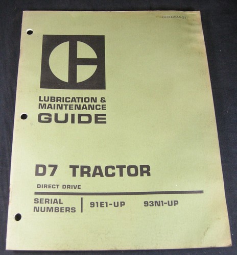 Caterpillar tractor dozer - d7,