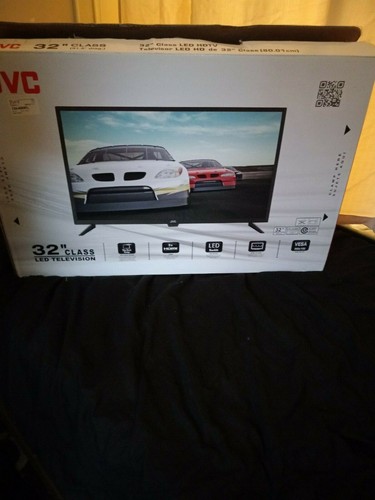 Jvc flat screen new box - tv, in