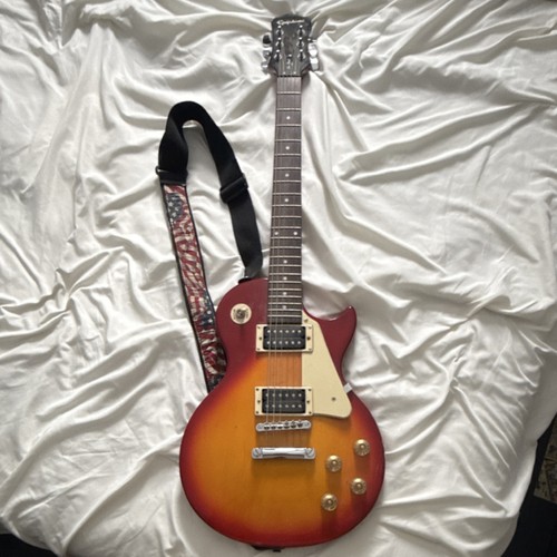 Epiphone les paul 100 - les, red