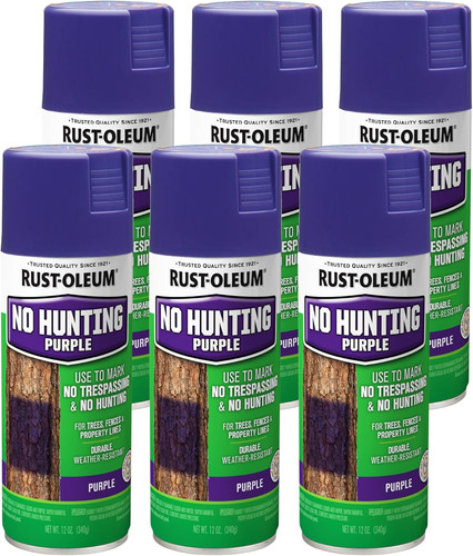 Hunting purple spray - no, paint