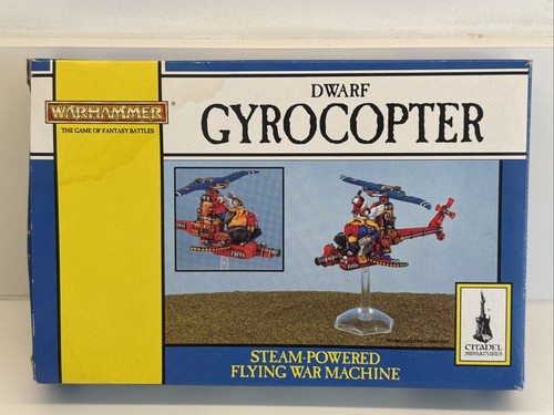 Dwarf gyrocopter metal box - metal,