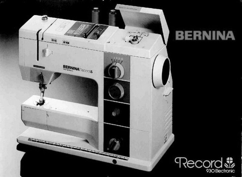 Bernina record 930 electronic - bernina,