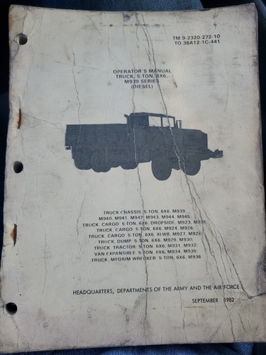 Truck ton m939 - m939, diesel