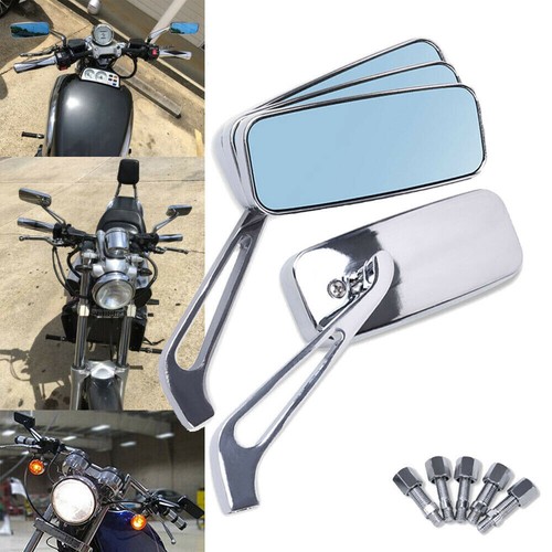 Chrome rectangle motorcycle - rectangle,