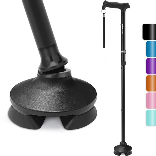 Adjustable folding walking - adjustable,