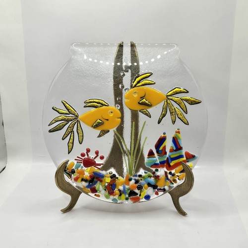 Fused stand art glass - stand,