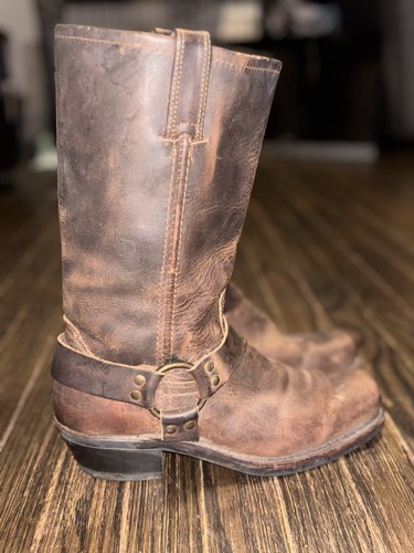 Frye brown leather square - frye,
