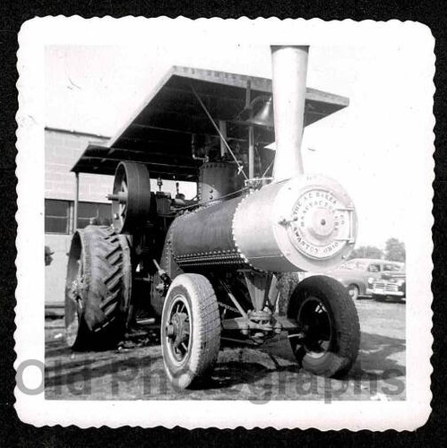 Steam driven farm equip - driven,