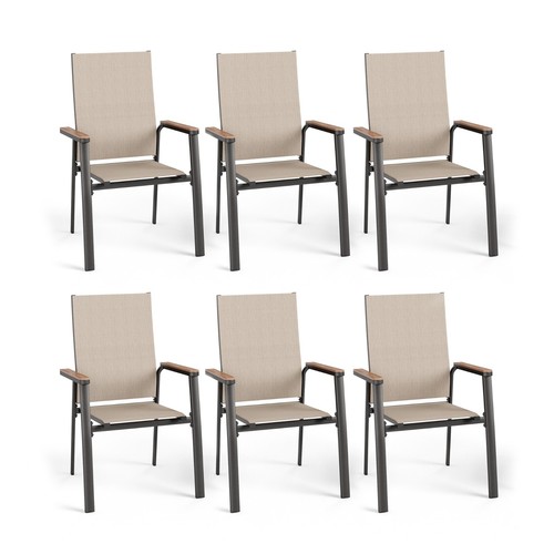 Outdoor dining chairs set - chairs,