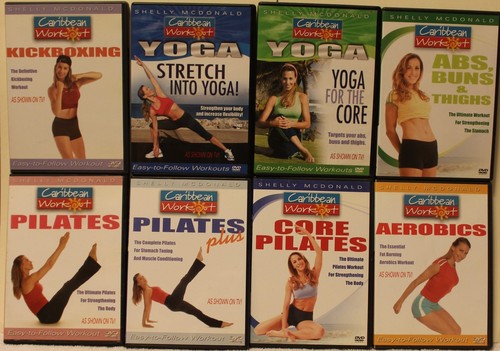 Caribbean workout dvd lot - workout,