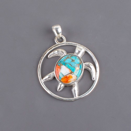 Spiny oyster gemstone handmade - oyster,