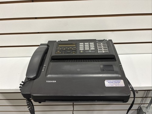 Toshiba telephone fax machine - telephone,