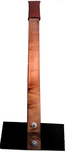 Wall mounted fir makiwara - wall,