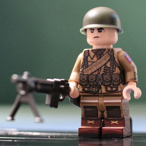Lego minifig custom - lego, ww2