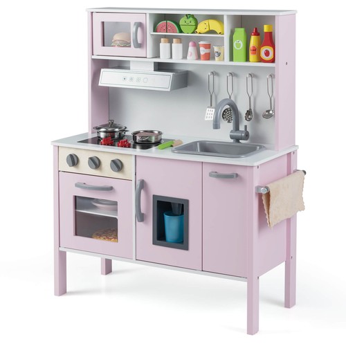 Kids kitchen playset wooden - playset,
