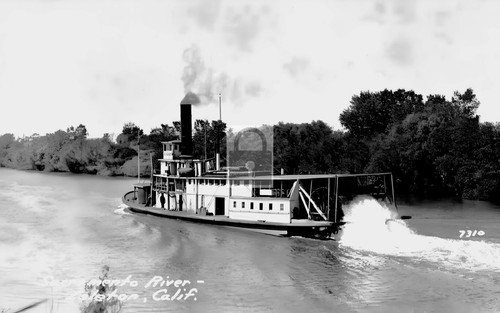 Paddle steamer boat - steamer,