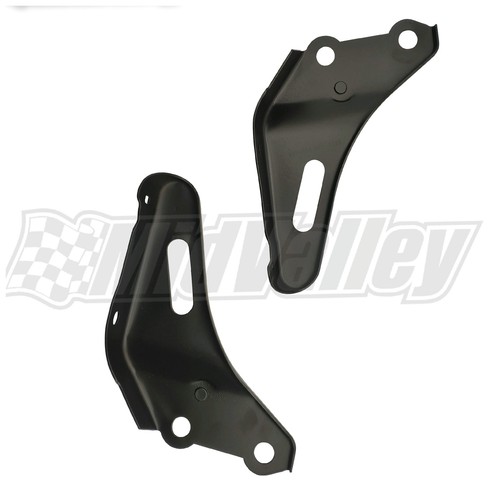 2pcs front bumper - mounting, arm