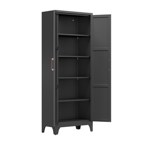 Metal storage cabinet - 71"h,