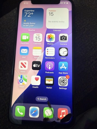 Apple iphone space - apple, gray