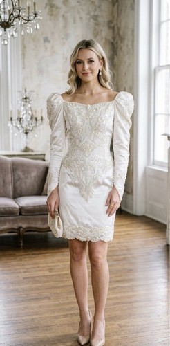 Vtg eve milady pearl white - eve,