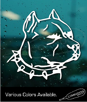 Pit bull vinyl sticker - pit, decal
