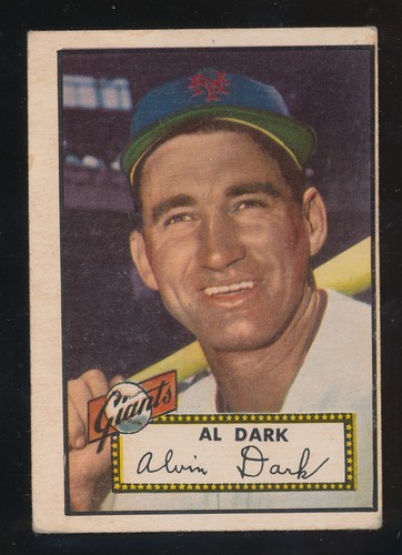 1952 topps dark - al,