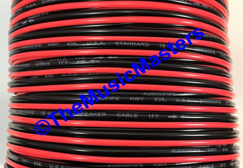 Gauge 30ft speaker - wire, red