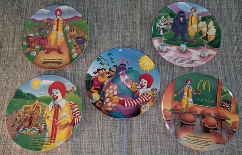 Mcdonalds collectible plates - mcdonalds,