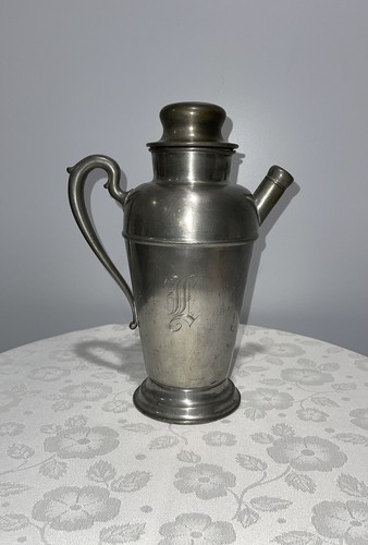 Antique pewter pitcher - pewter,