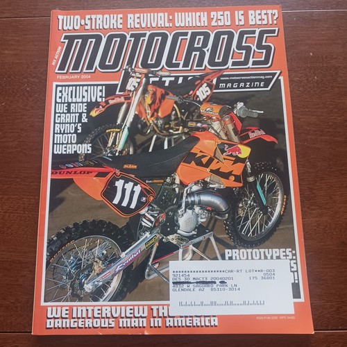 Motocross action february - action, 2004