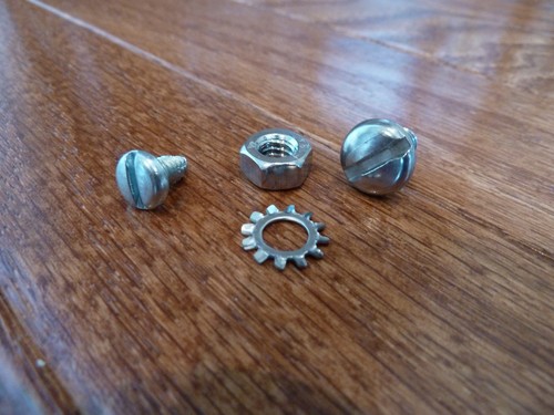 Schwinn chainguard bolts - bolts, &