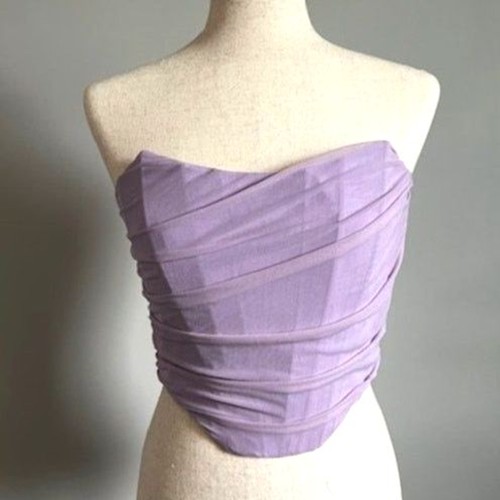 Mesh womens corset - mesh,