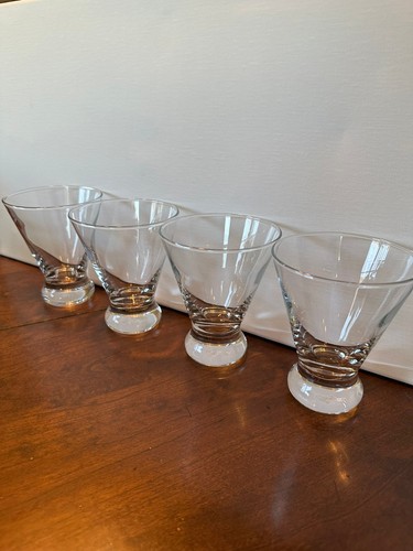 Stemless martini glasses set - martini,