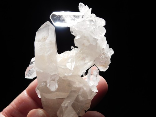 Very translucent quartz - very,