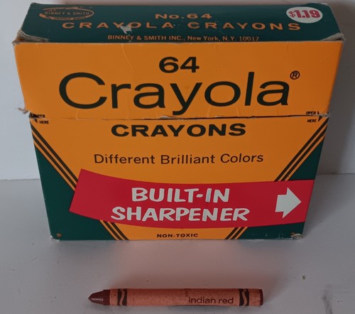 Crayola crayons retired - 64,