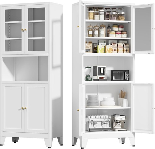 Metal kitchen pantry - metal,