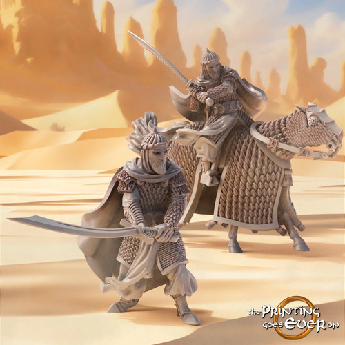 Arash emir scimitars 28mm - arash,