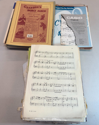 Vintage sheet music book lot - vintage,