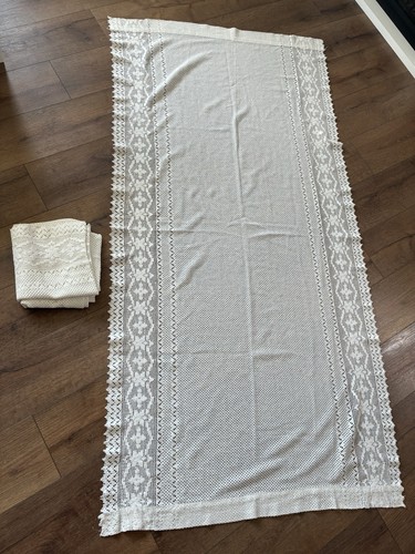 Off white crochet lace - crochet,