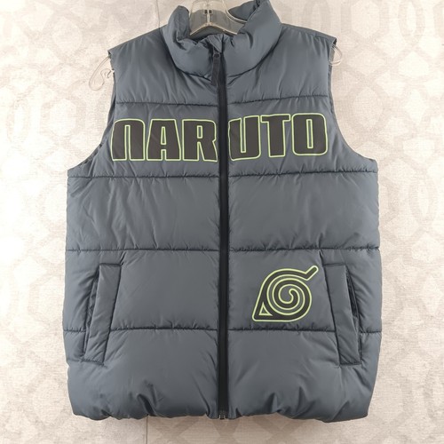 Naruto shippuden puffer vest - naruto,