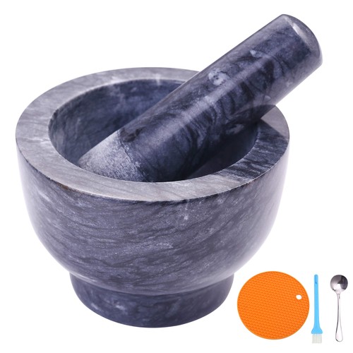 Mortar and pestle - mortar, set