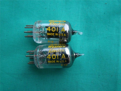 Pair western electric 401a - pair,