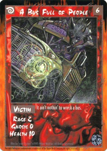 Rage ccg bus full - rage, people