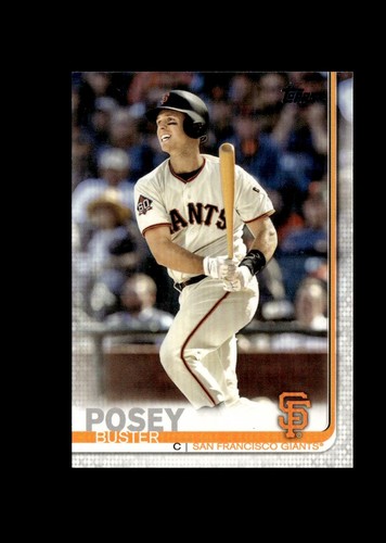 2019 topps buster posey - topps,