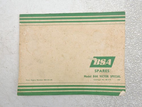 1967 bsa 441 victor special - bsa,