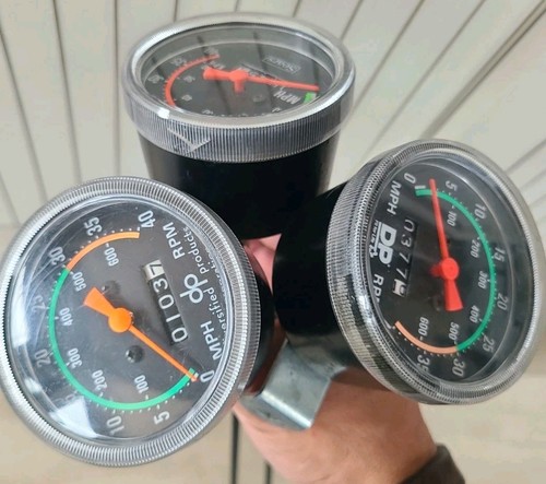 Vintage bicycle speedometer - vintage,
