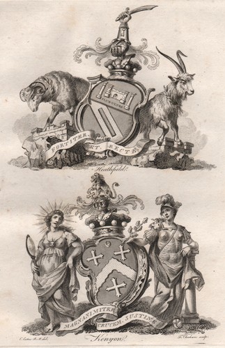 Heathfield kenyon coat of - kenyon.,