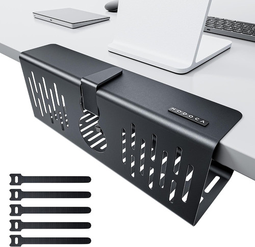 Drill under desk cable - no,