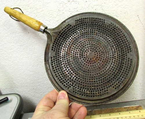 Vintage stove top metal wood - stove,