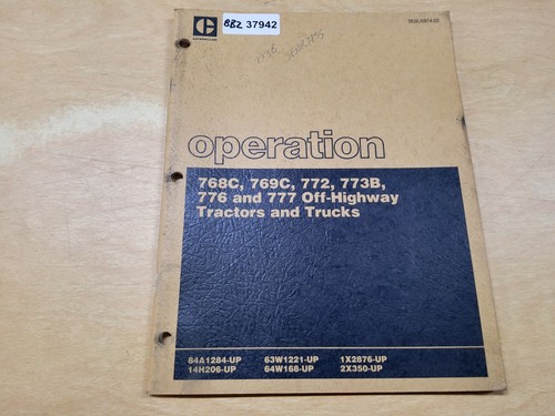 Caterpillar 768c 769c 772 - caterpillar, 768c,